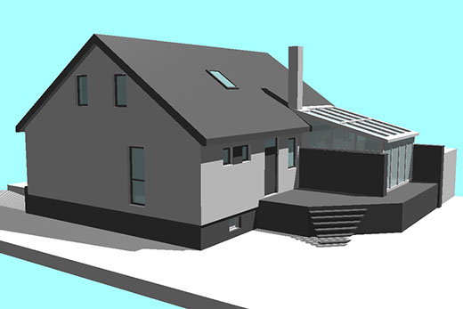 Neubau Wohnhaus Porta Westfalica Nord