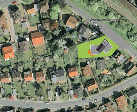 Neubau Therapeutische Einrichtung in Hannover Doehren Aufsicht