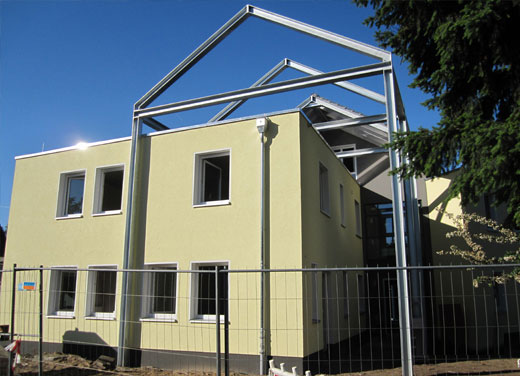 Neubau Therapeutische Einrichtung in Hannover Doehren Strassenansicht