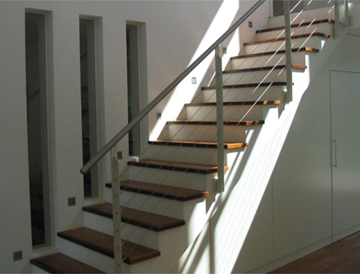 Neubau Wohnhaus Neustadt Empfang