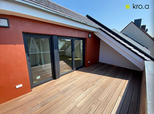 Neubau Niedrigenergiehaus Hannover Seelhorster Garten Suedost